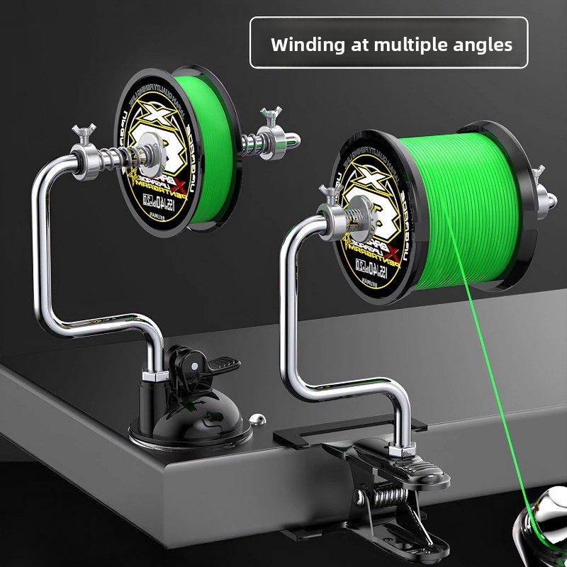 Fishing Rod Spinning - เครื่องม้วนสายตกปลาแบบใหม่ Luya พร้อมที่ดึงสาย PE แบบมีจุกดูด สำหรับคันเบ็ด