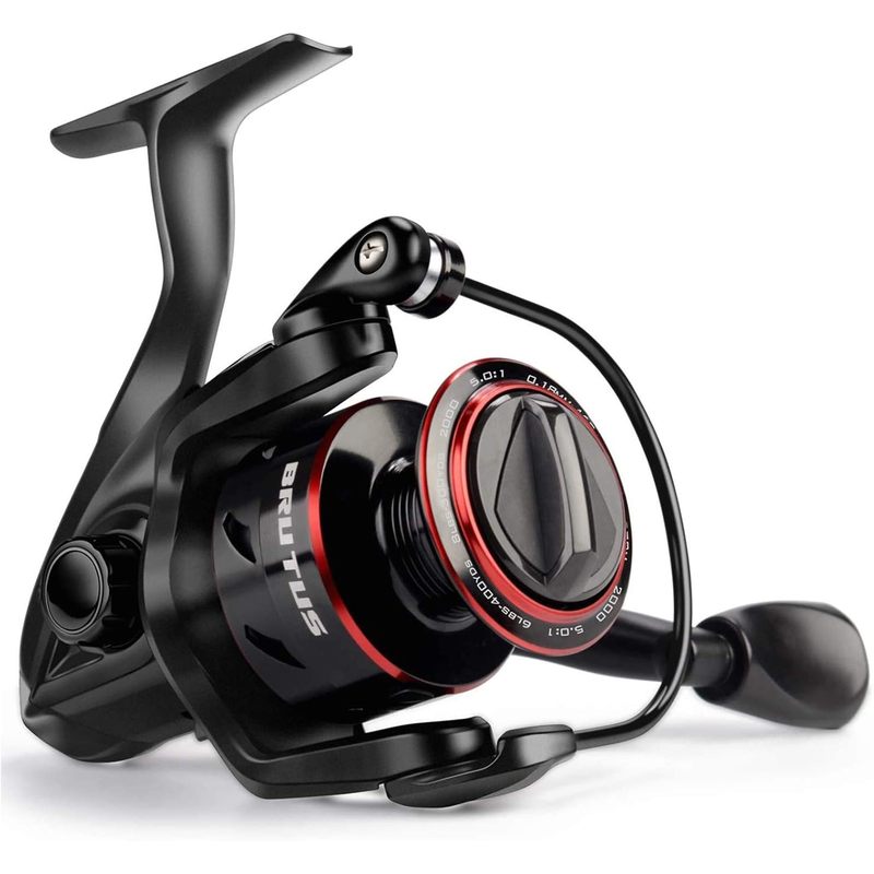 Kastking Reel Zephyr - รอกสปินนิ่ง KastKing Brutus สำหรับน้ำจืด โครงกราไฟต์ แกนอลูมิเนียม