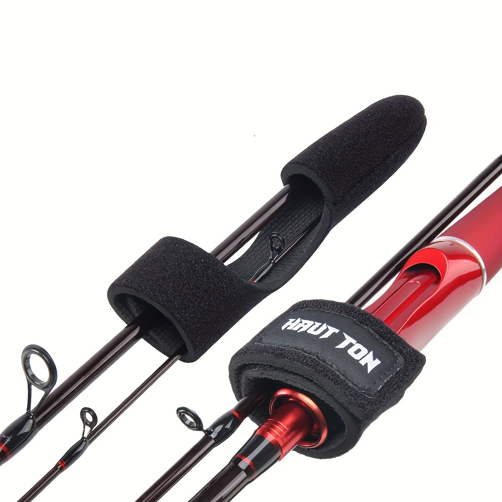 Fishing Rod Repair Kit - Haut สายรัดเสาเบ็ดตกปลาตัน, สายรัดเบ็ดตกปลาเบ็ดและห่วง, สายรัดเบ็ดตกปลาสำหรับหล่อแท่ง, แท่งปั่นและ Fly