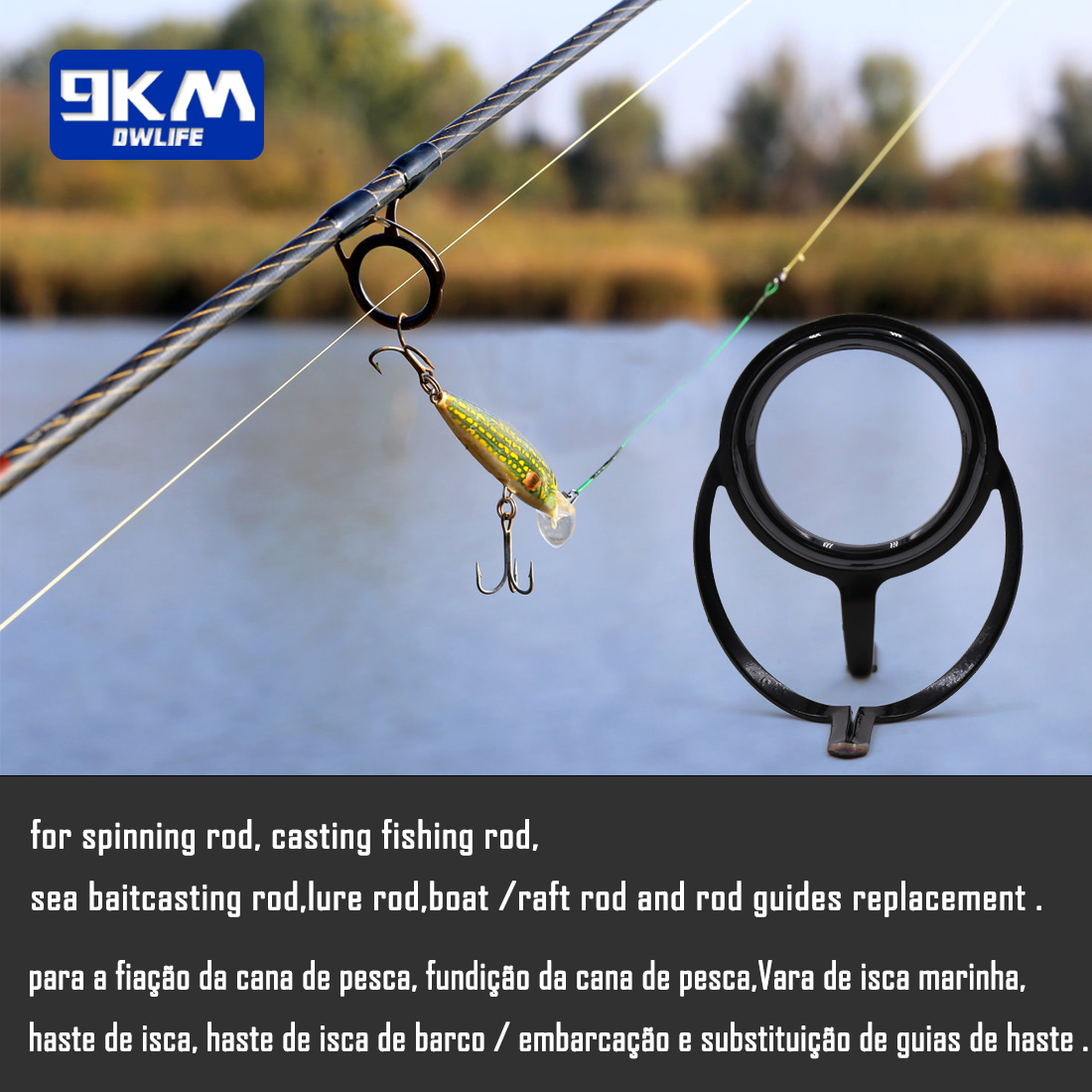 ตกปลาRodชุดซ่อมSpinning Rod Bu - Fishing Rod Repair Kit บทวิจารณ์และราคา