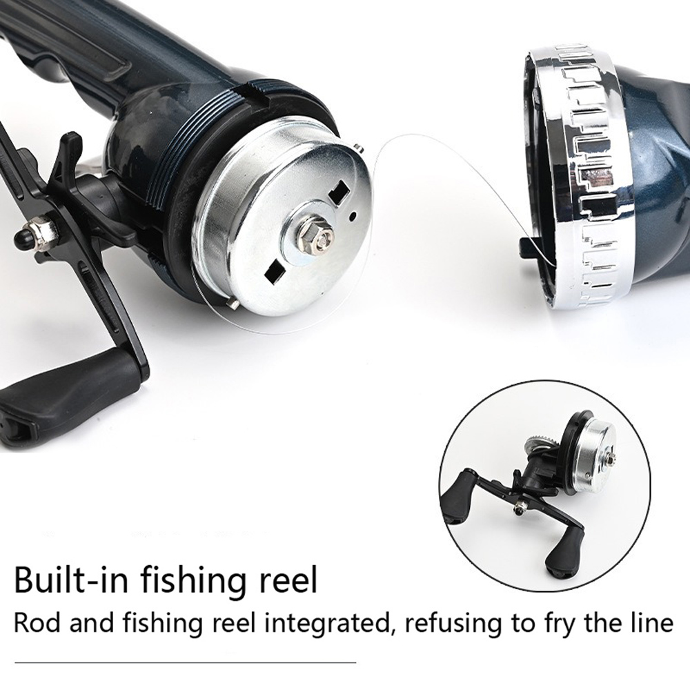 1 ชุดทนทาน Telescopic Mini Fis - Fishing Rod Combo บทวิจารณ์และราคา