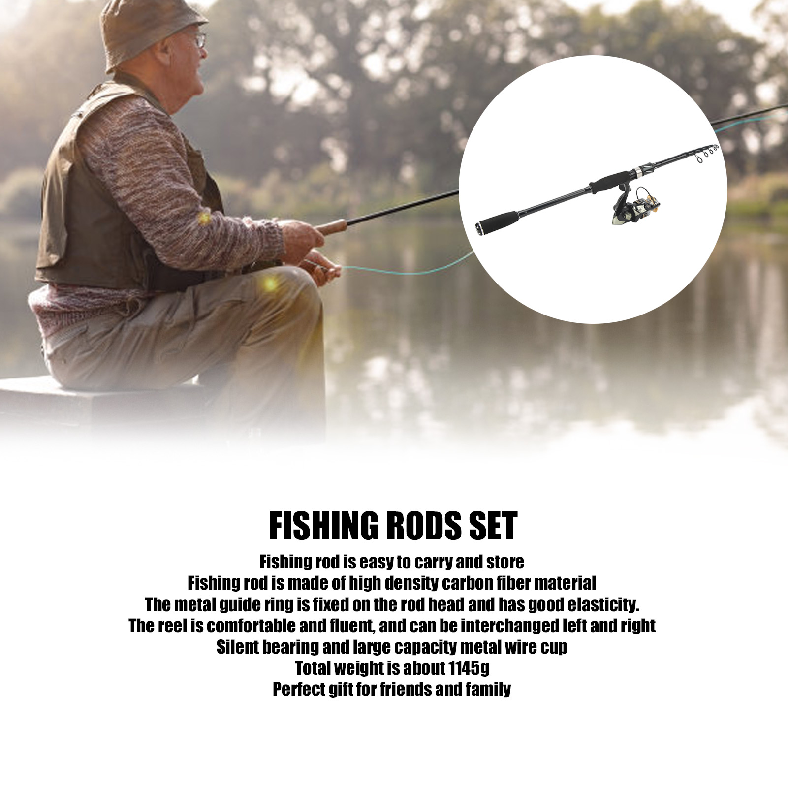 ชุดคันเบ็ดและรอกตกปลา ชุดคันเบ - Fishing Rod Combo บทวิจารณ์และราคา