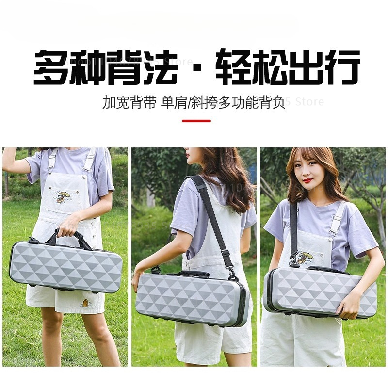 กล่องใส่คันเบ็ดแบบแข็งขนาดเล็ก - Fishing Rod Case บทวิจารณ์และราคา