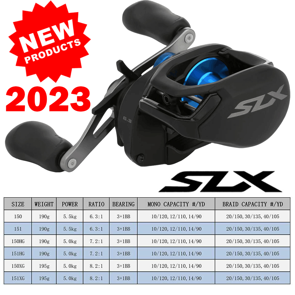 Shimano baitcasting Reel SLX D - Kastking Reel Zephyr บทวิจารณ์และราคา