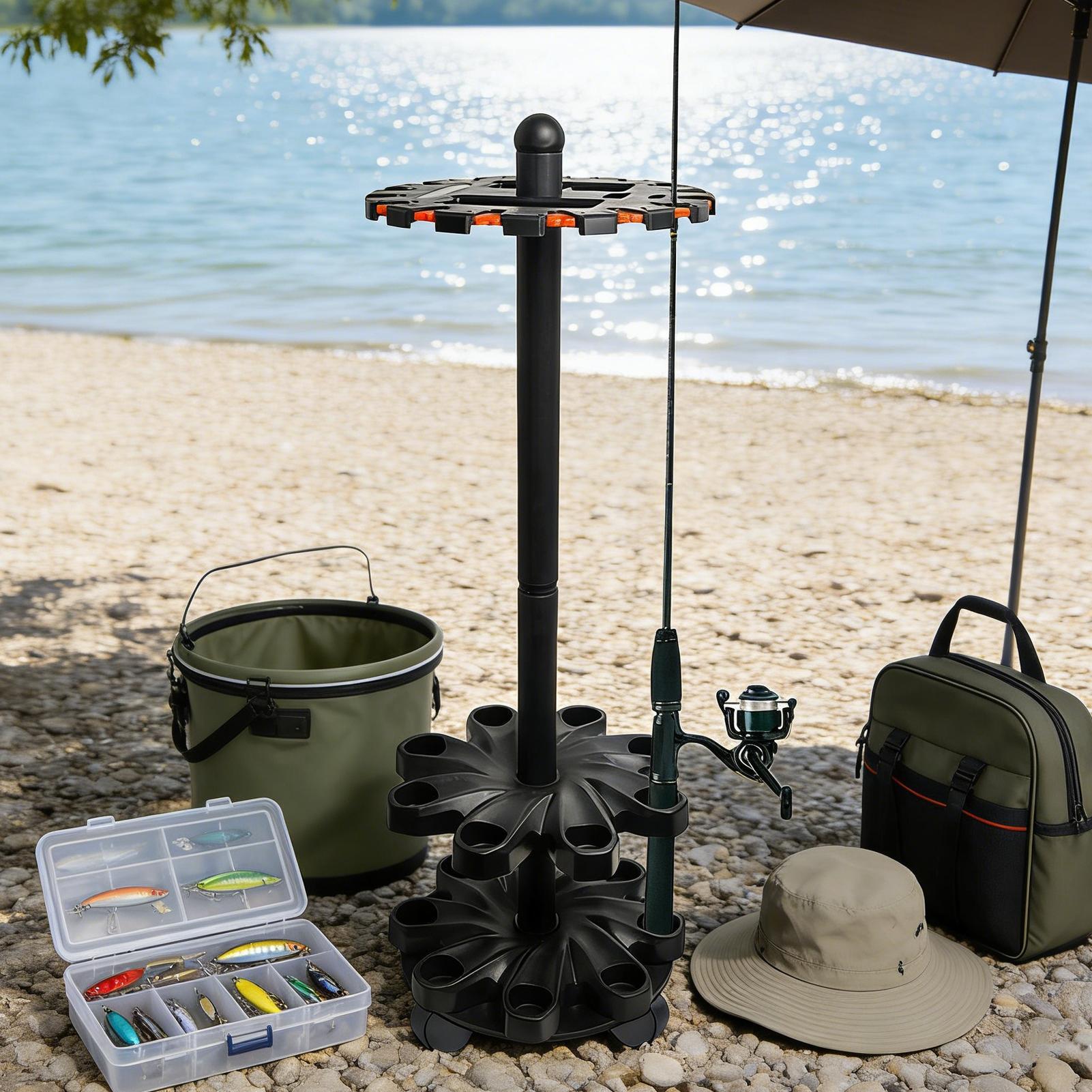 ที่วางคันเบ็ดตกปลา แบบตั้ง แนว - Fishing Rod Boat บทวิจารณ์และราคา
