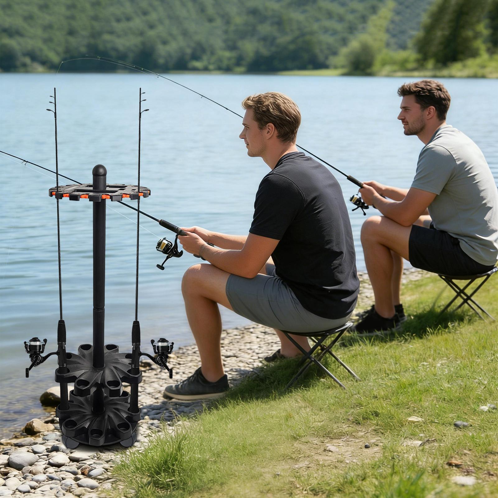 ที่วางคันเบ็ดตกปลา แบบตั้ง แนว - Fishing Rod Boat บทวิจารณ์และราคา