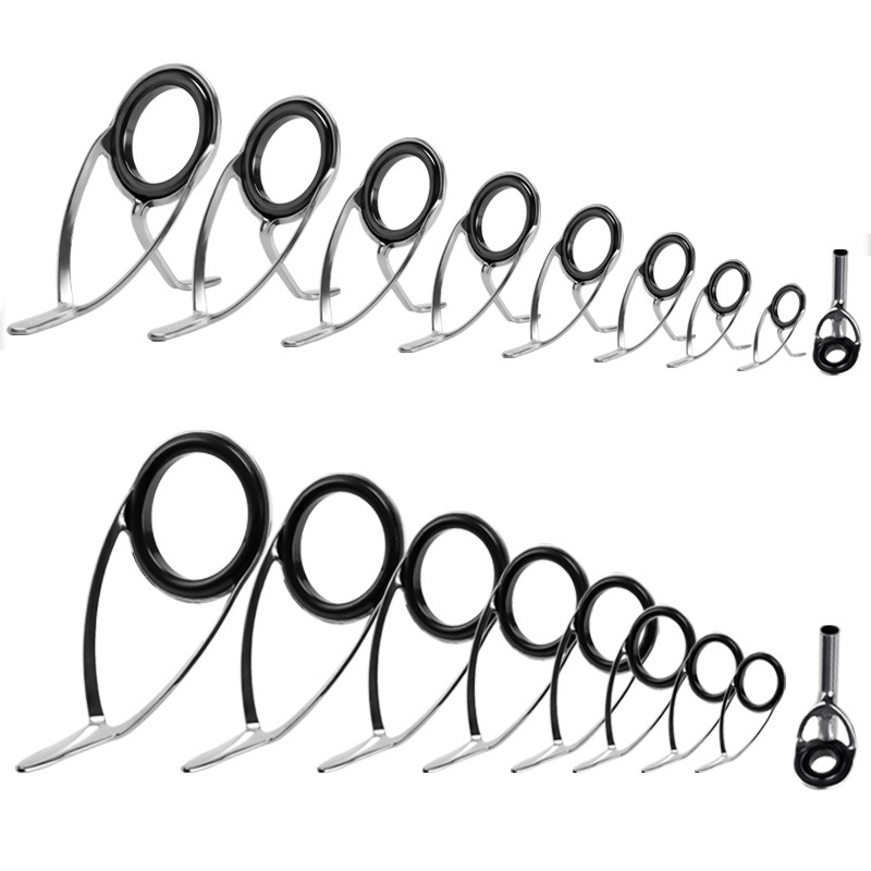 ชุดซ่อมห่วงนำทางเบ็ดตกปลา9ชิ้น - Fishing Rod Repair Kit บทวิจารณ์และราคา